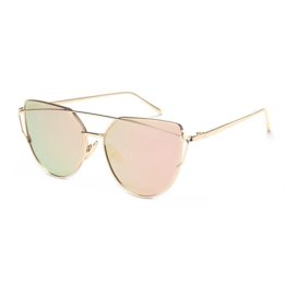 Rick It Pink Gold Sunglasses