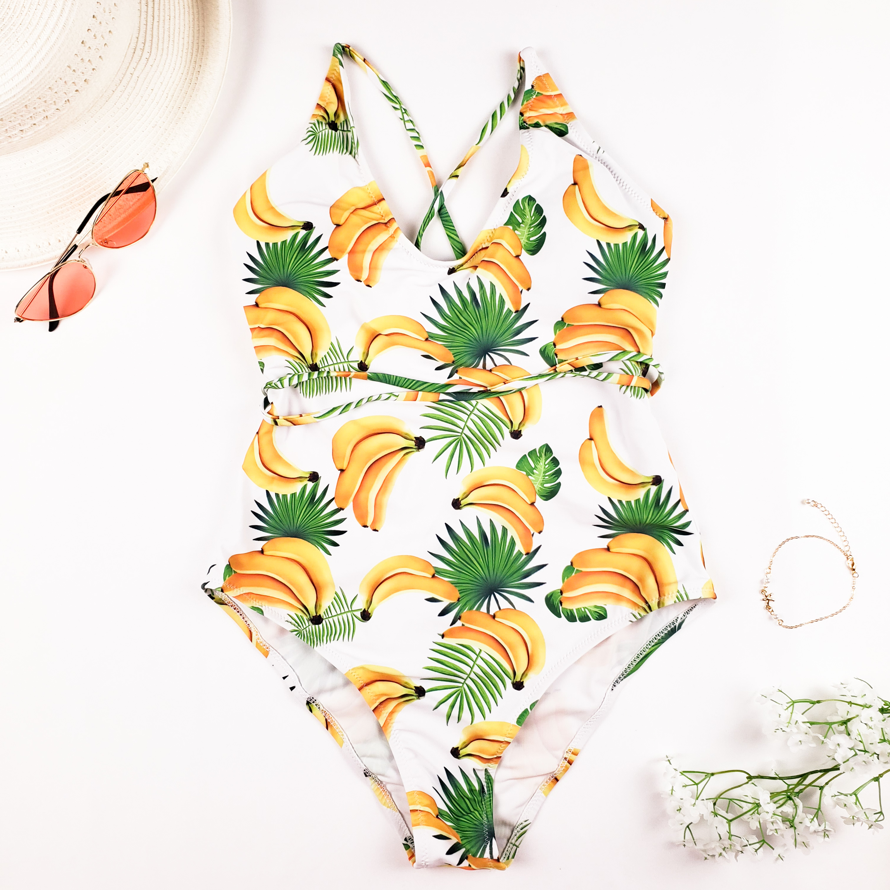 Mighty Banana One-Piece Swimsuit